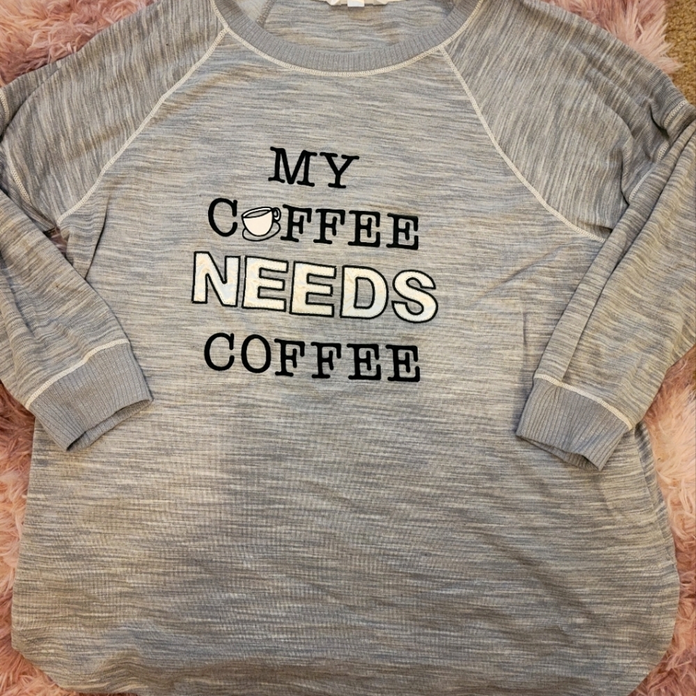Super Soft Gray Lounge Shirt